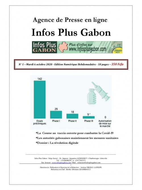 Infos Plus Gabon 06/10/2020