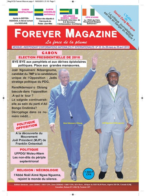 Forever Magazine 18/03/2015
