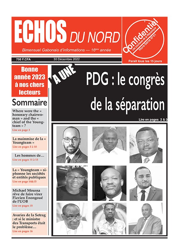 Echos du Nord Confidentiel
 30/12/2022